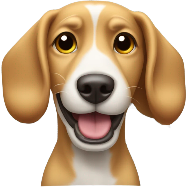 Dog in a car emoji