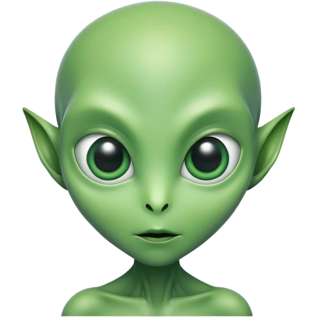 full bodied alien emoji