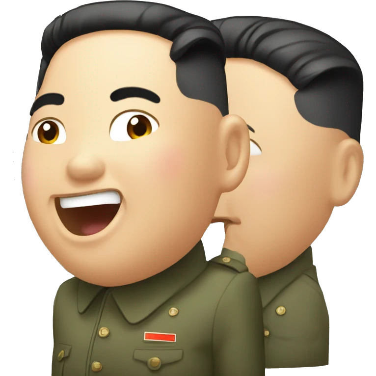 Kim Jong Un satisfied emoji
