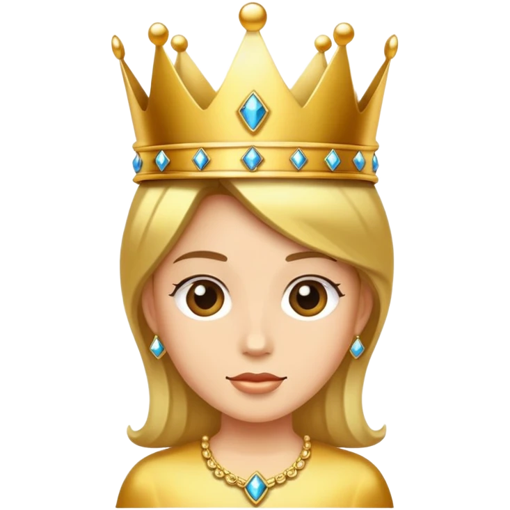 K with a crown emoji