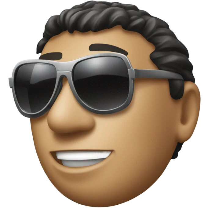 Tony Montana sunglasses the world in his hand emoji