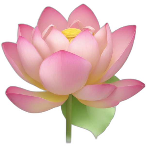Lotus and Rose hybrid flower emoji