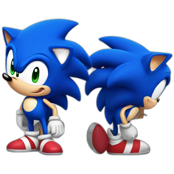 pregnant sonic the hedgehog emoji