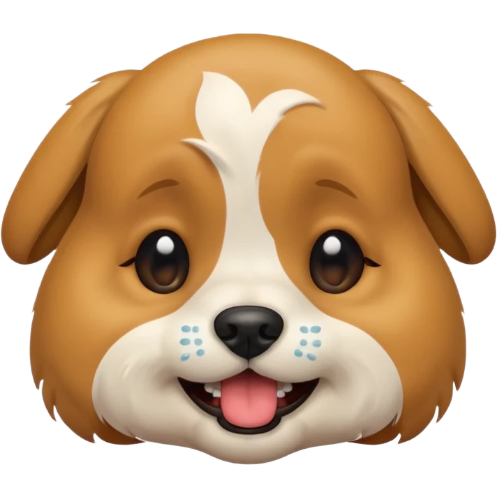 Dog crying laughing  emoji
