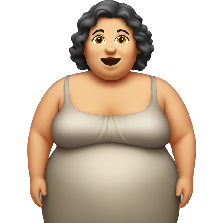 Fat lady emoji