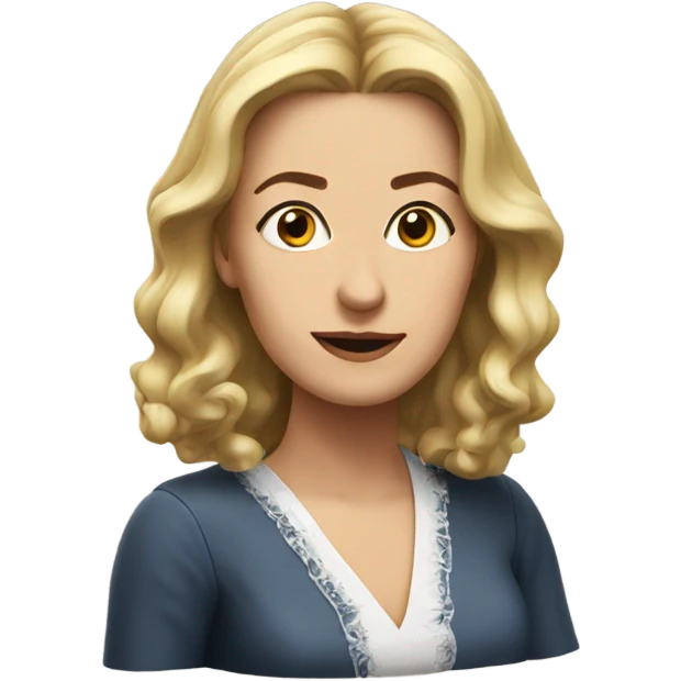 maria bakalova actress  emoji
