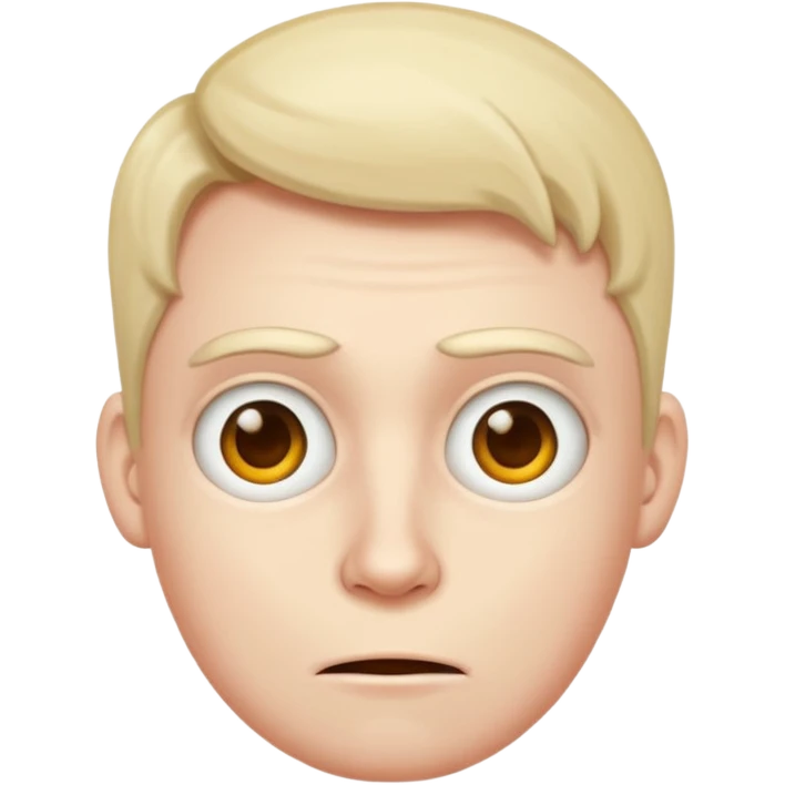 Dorky obsessed looking face with big face emoji