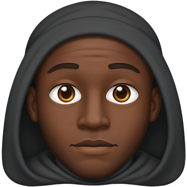 Black man emoji