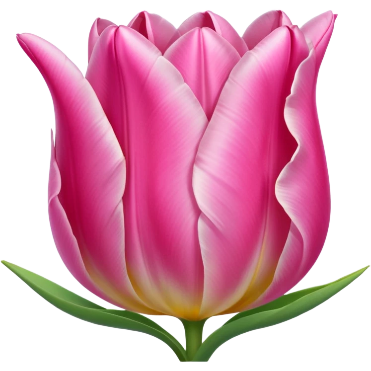 pink tulip emoji