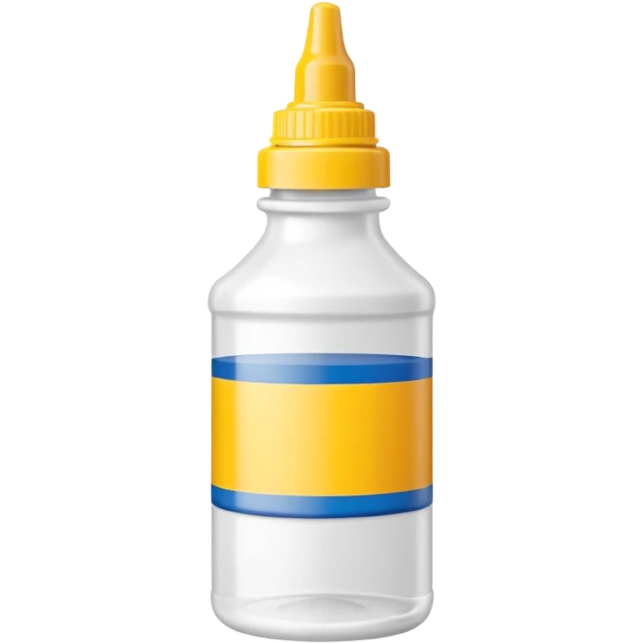 Elmers glue bottle emoji