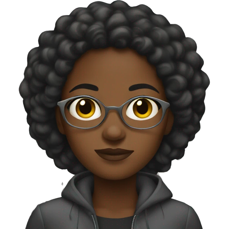 Black girl in New York emoji