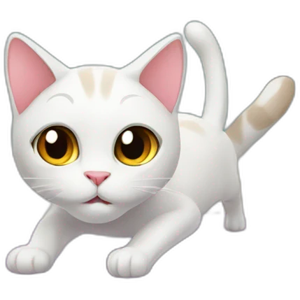 the cat on the mat does exercises emoji