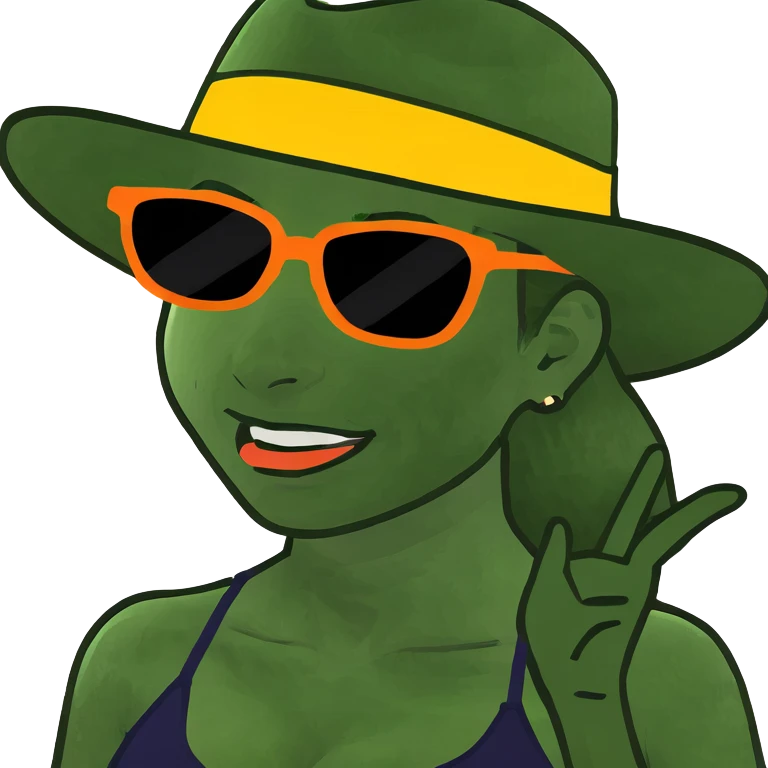 Créame un emoji de una mujer haciendo caras  emoji