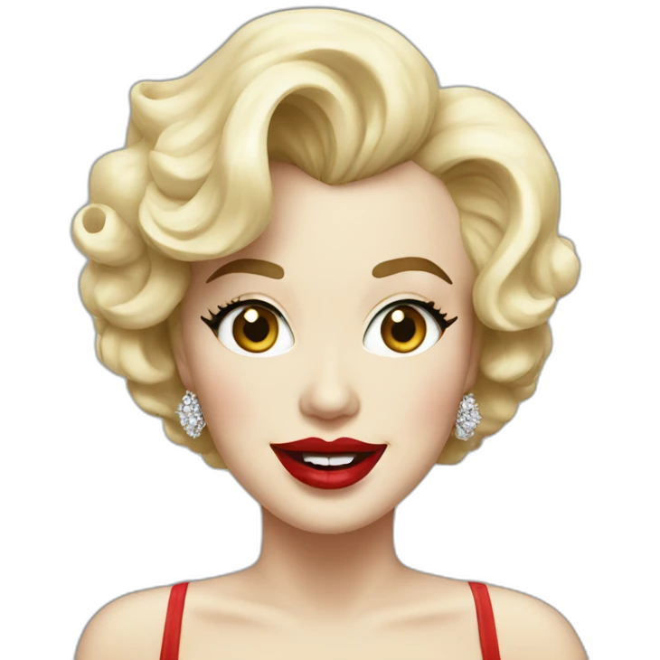Marilyn Monroe emoji