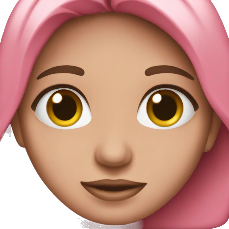 pink love emoji