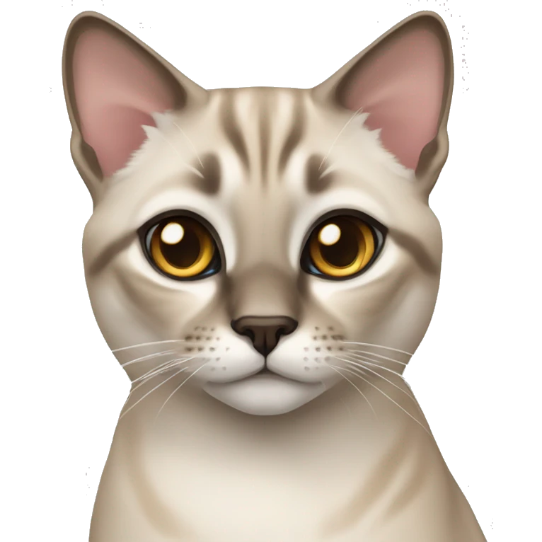 lynx Point siamese cat emoji
