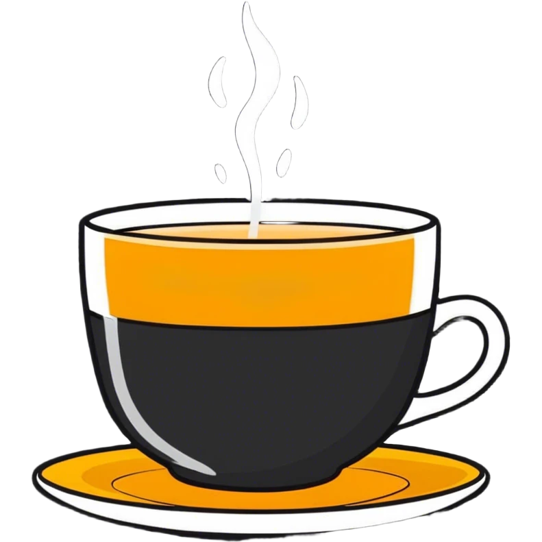 A cup of tea emoji