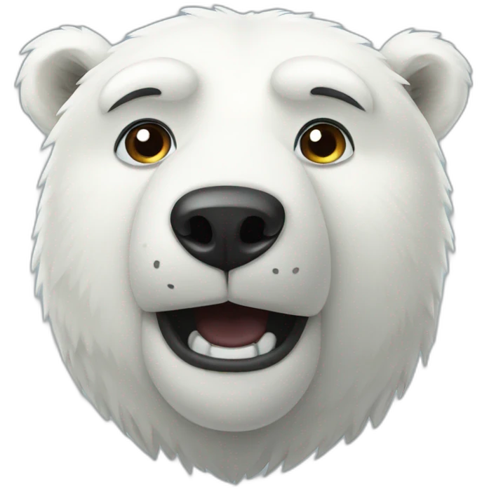 polar bear emoji