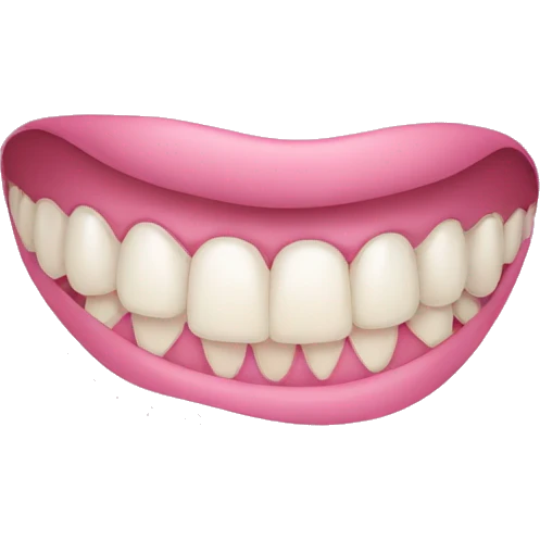 smile teeth emoji