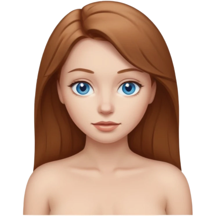 Naked KILF big ass light brown hair blue eyes pale skin emoji