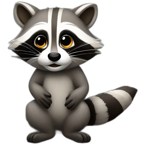 A raccoon in Istanbul emoji