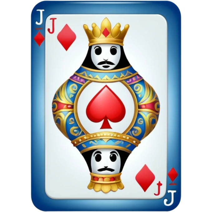 poker Jack Card single card  emoji