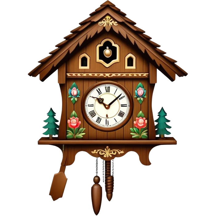 Cuckoo clock emoji