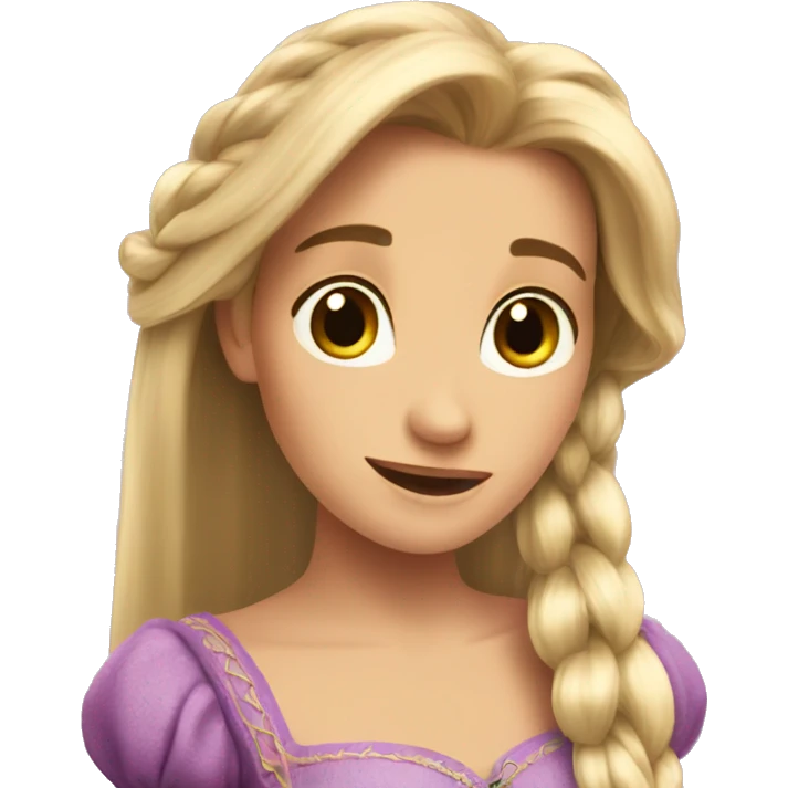 rapunzel emoji