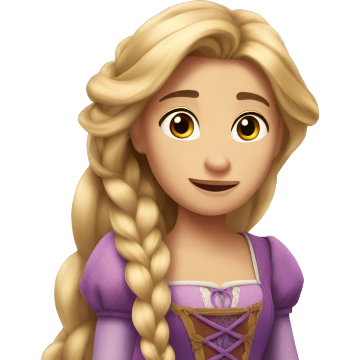 Rapunzel emoji