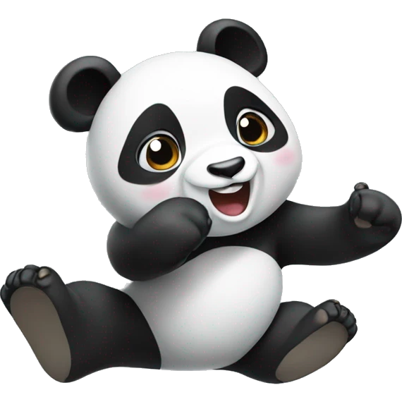 panda excited emoji