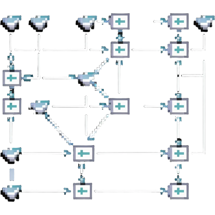 linked list data structure with nodes connected by arrows emoji
