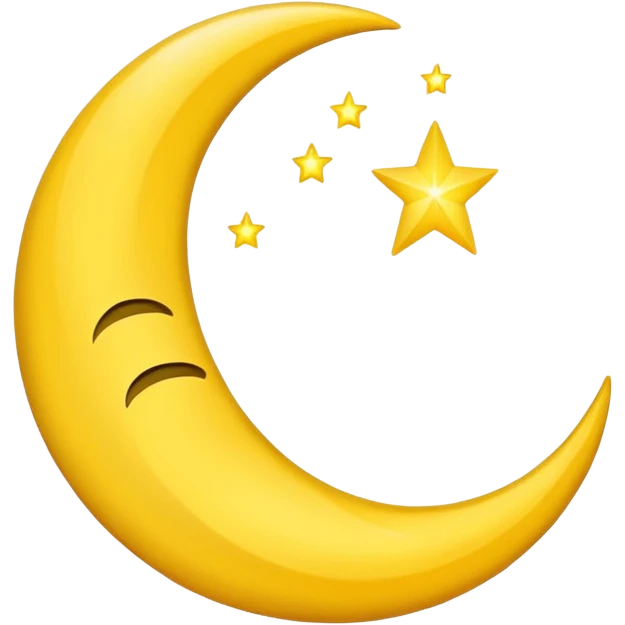 crescent emoji