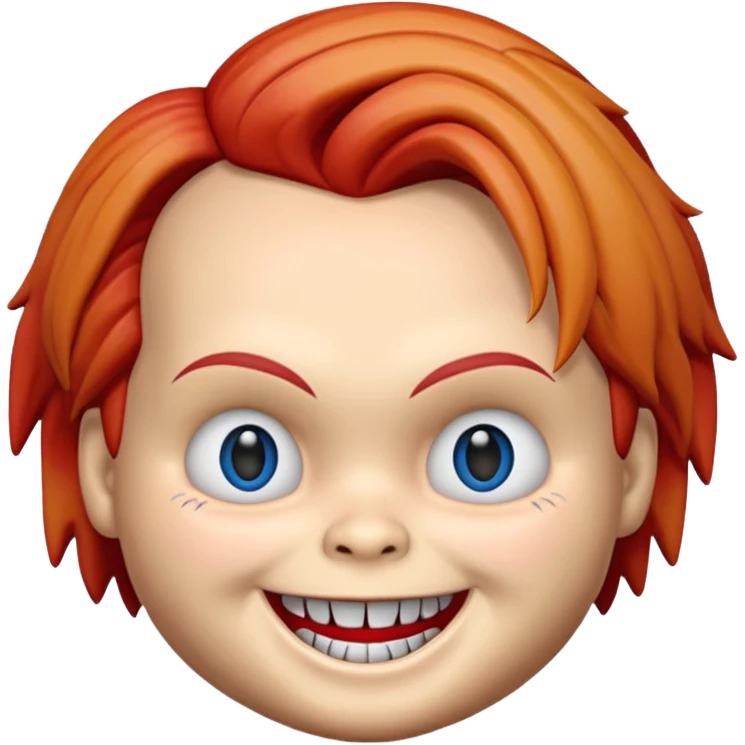 Un emojin de chuky emoji
