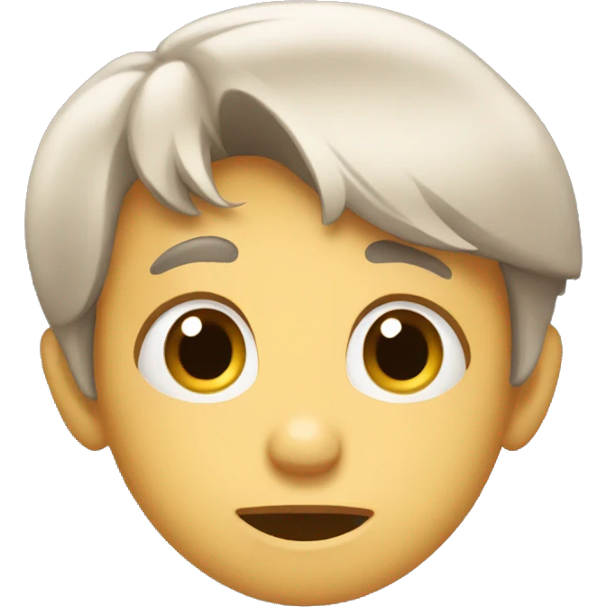 looking around embarrassed and shy emoji