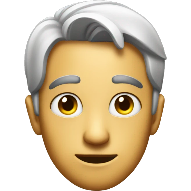 Giving a side eye because you heard something weird emoji