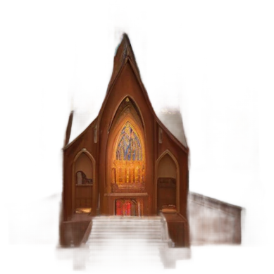 colorful church emoji