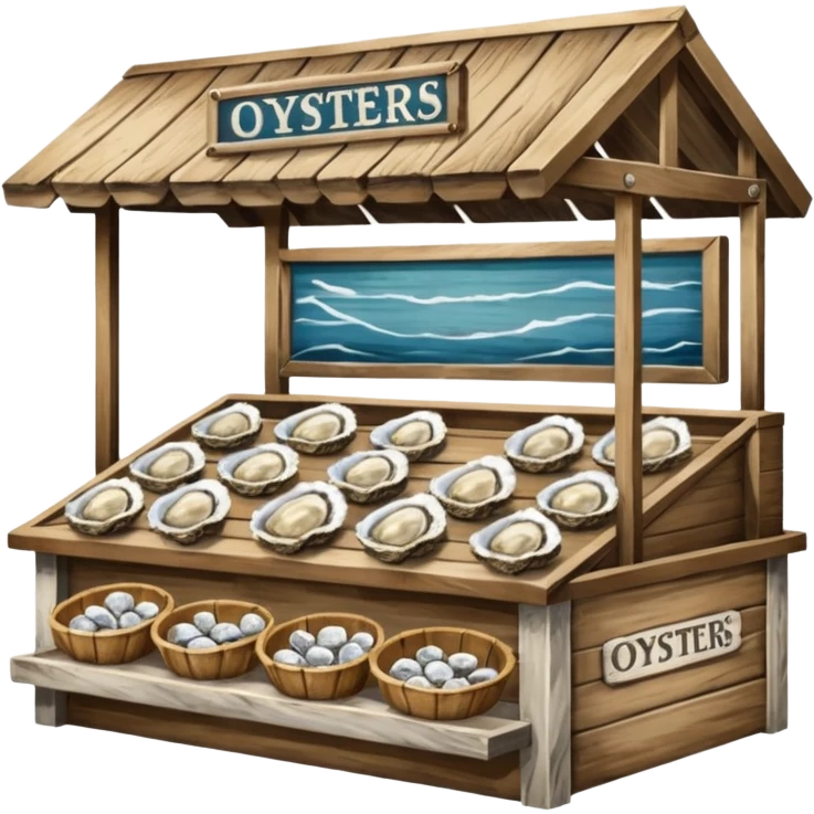 oyster stand emoji