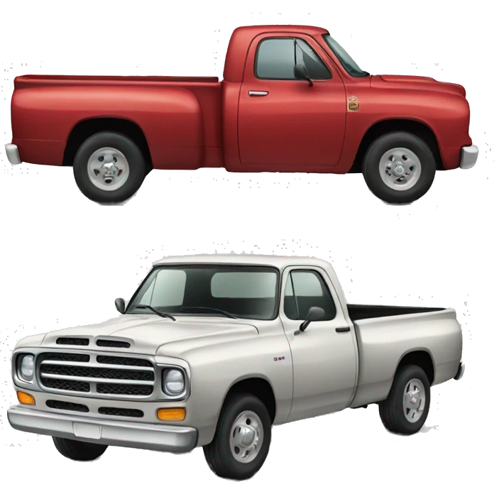 Dodge truck emoji