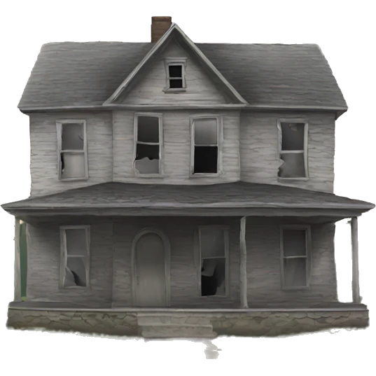 Abandoned house emoji