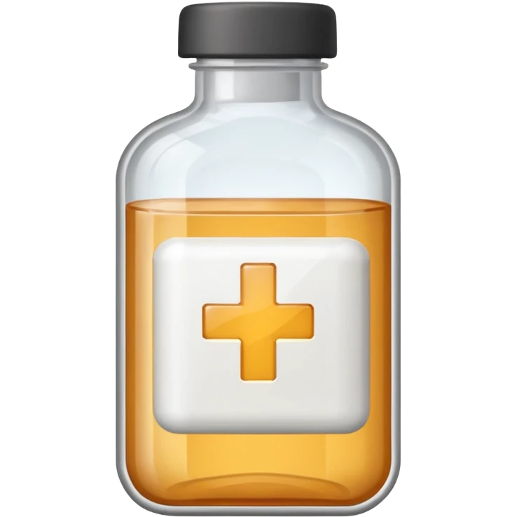medicine bottle in case in nutral colors emoji