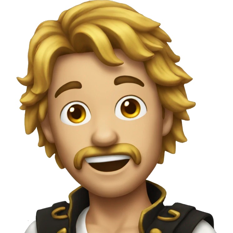 crazy pirate  emoji