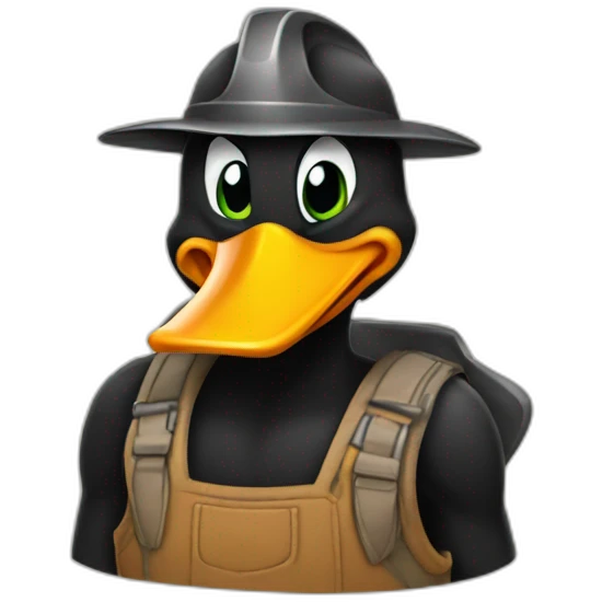 daffy duck builder emoji