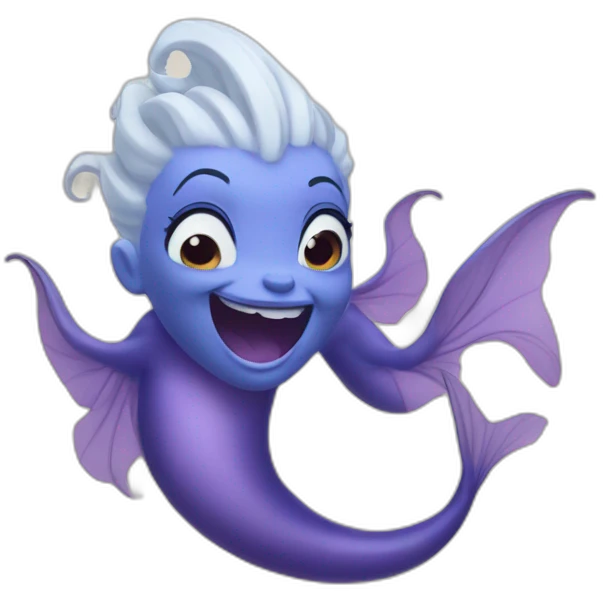 Ursula sea emoji