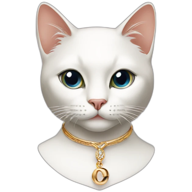 Cartier fashionable cat emoji
