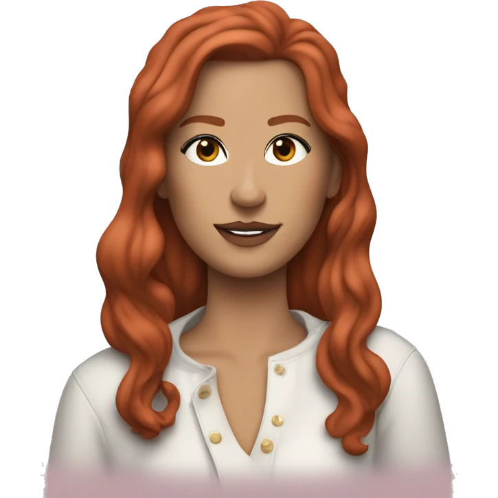 Chappell Roan, is an American singer and songwriter from Missouri. Working with collaborator Dan Nigro, the majority of her music is inspired by 1980s synth-pop red hair long emoji