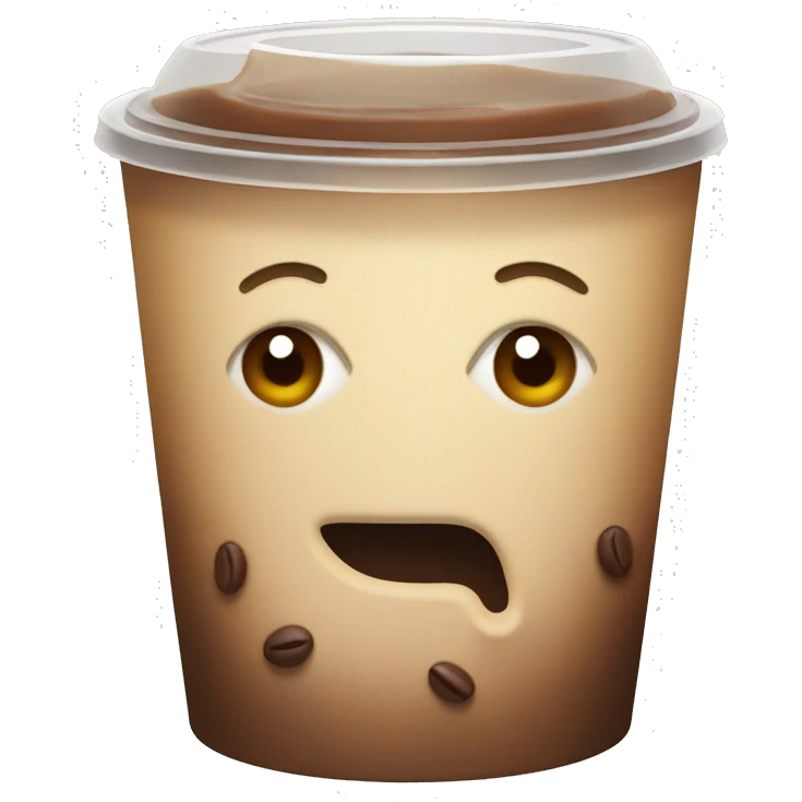 iced-coffee cup emoji
