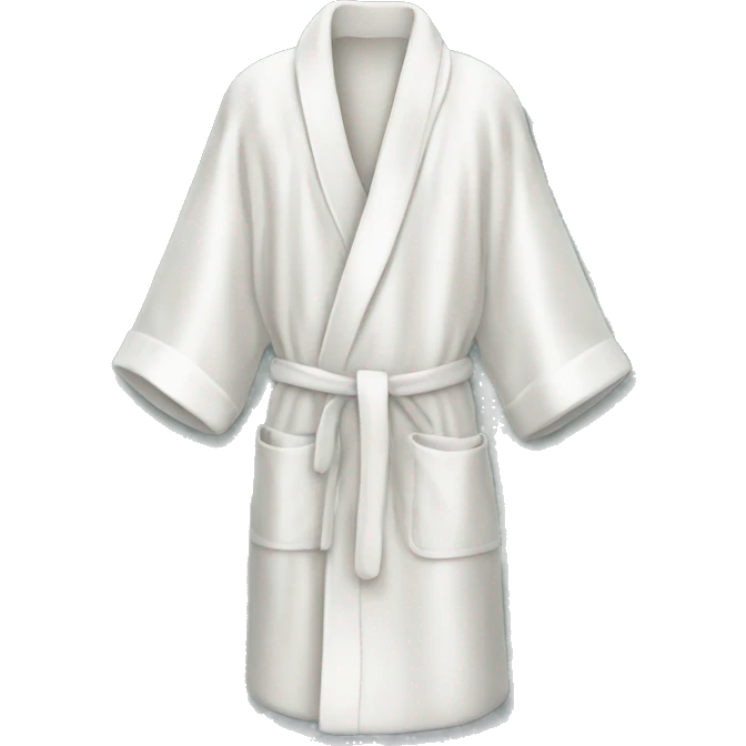silk bathrobe emoji