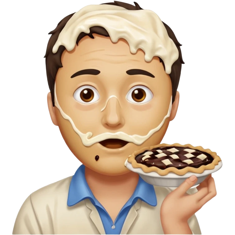 pie in the face emoji