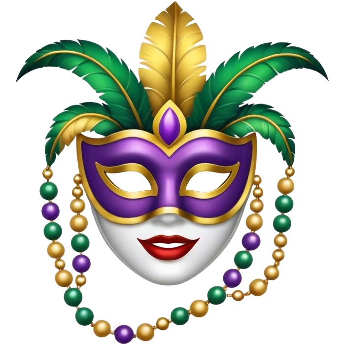 mardi gras emoji