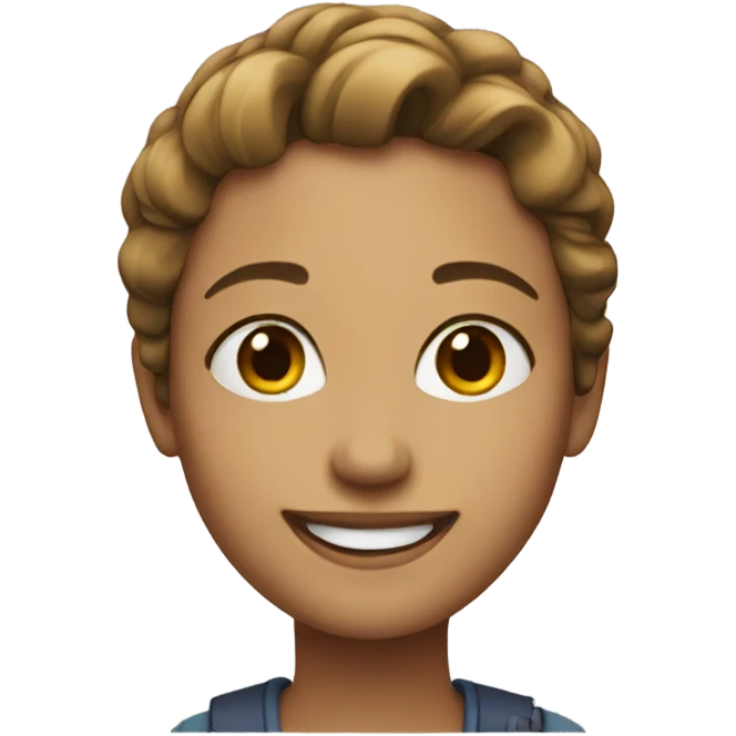 Julie smiling emoji